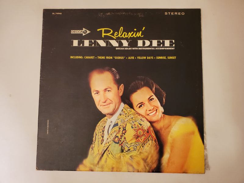 Lenny Dee Relaxin' vinyl record